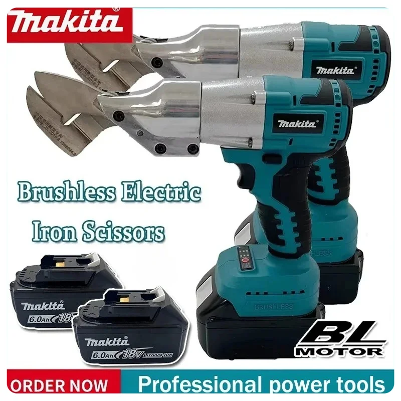 

Makita Electric Brushless Iron Scissors Machine Rechargeable Professional Metal Cutting Tool Sheet Shear Cutter Power Tools