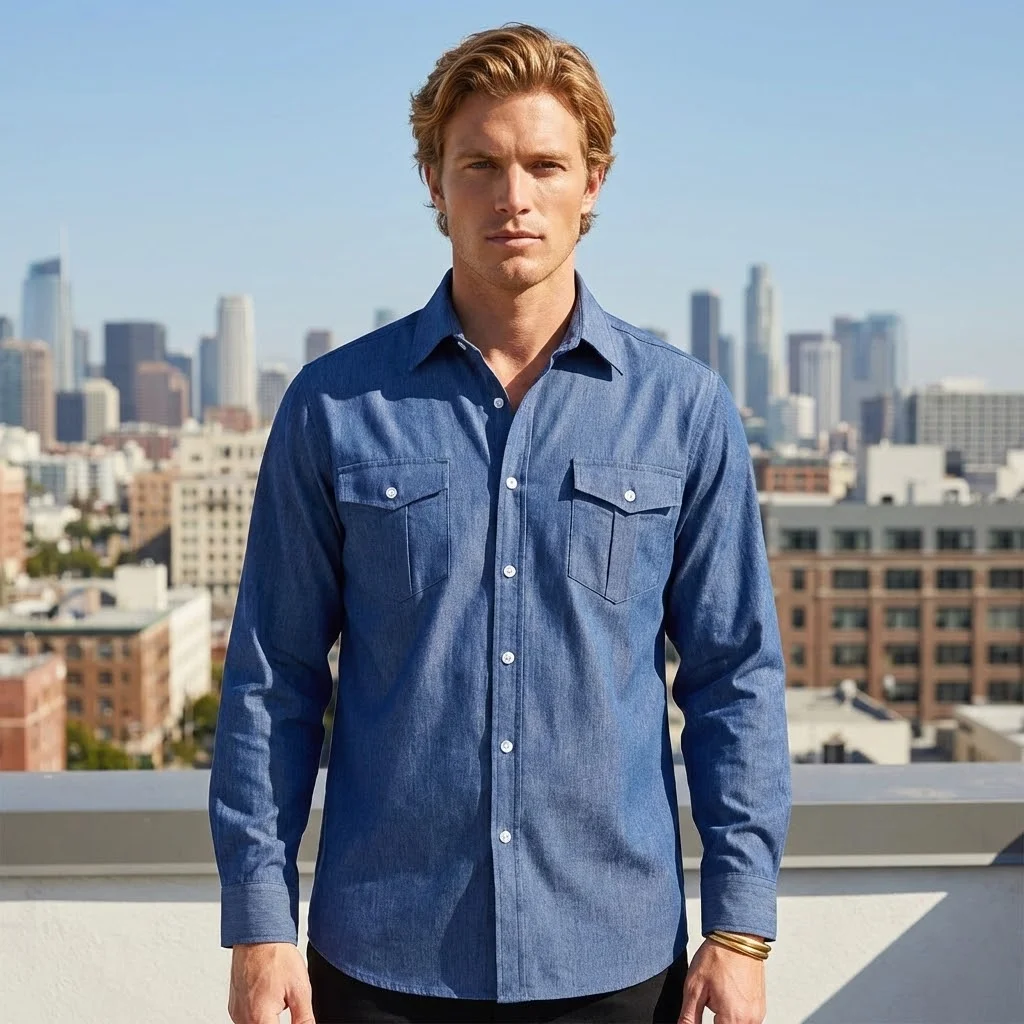 #31 Best Mens Denim Button Shirts to Buy In 2026