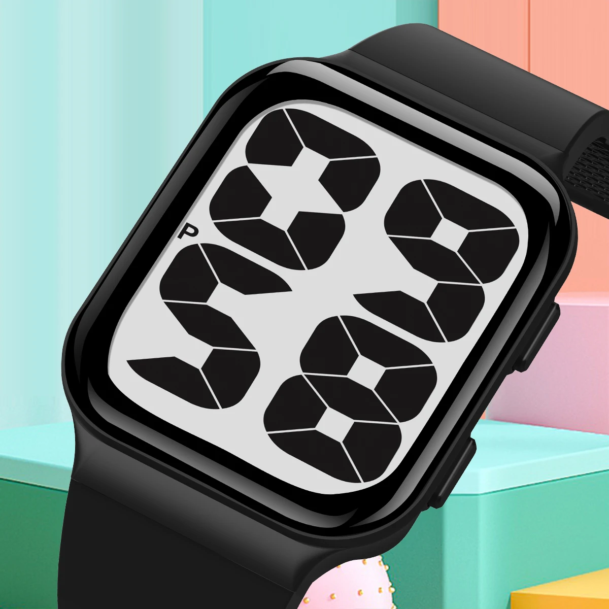 New Student Electronic Watch Multi functional Sports Waterproof Watch LED Large Digital Display Watch