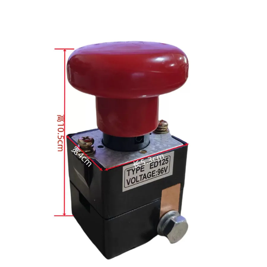 New model - ED250A/125A DC emergency stop power-off switch.