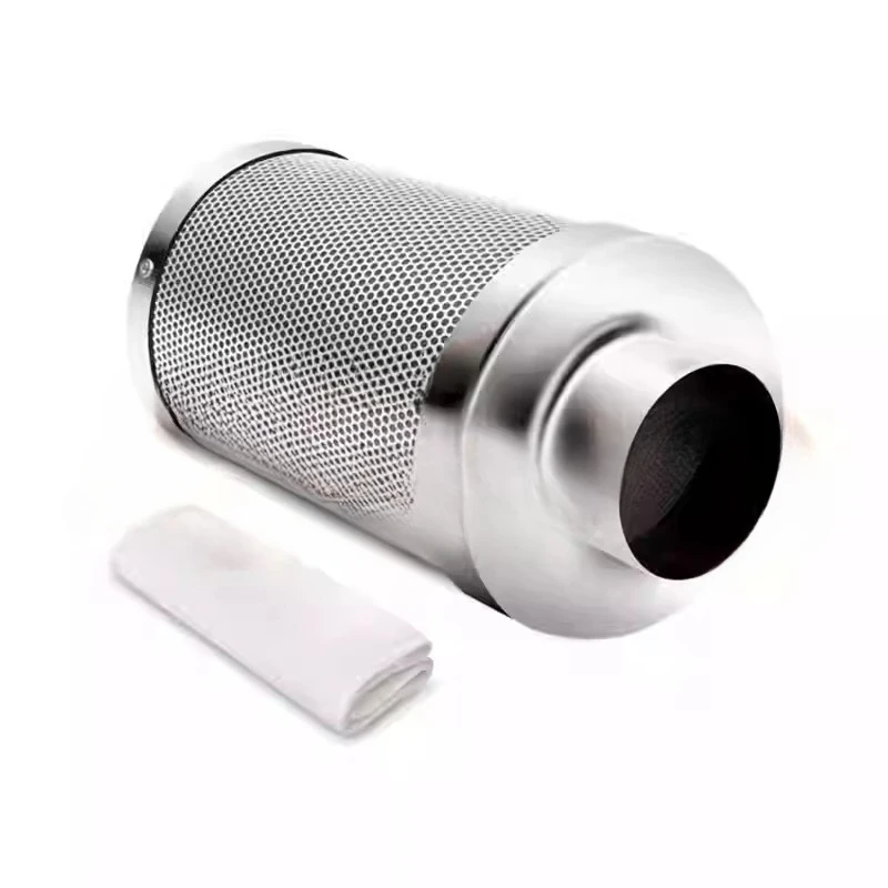 Efficient Deodorizing Purifiers with 4-inch, 6-inch, and 8-inch Duct Fans, Plant Tents, Cylindrical Activated Carbon Air Filters