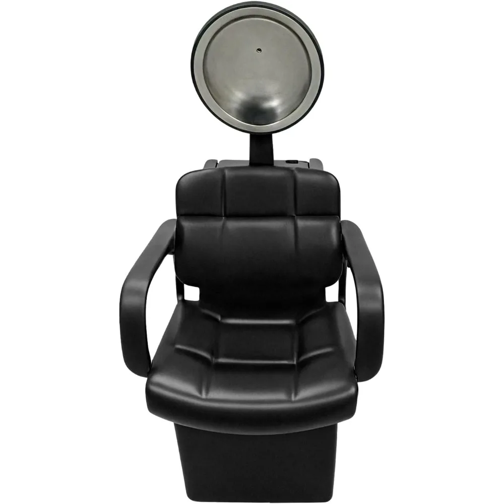 

Salon Dryer Chair Combo Hooded Hair Dryer with Stand for Professional Beauty Spa Use, Adjustable Height & Timer