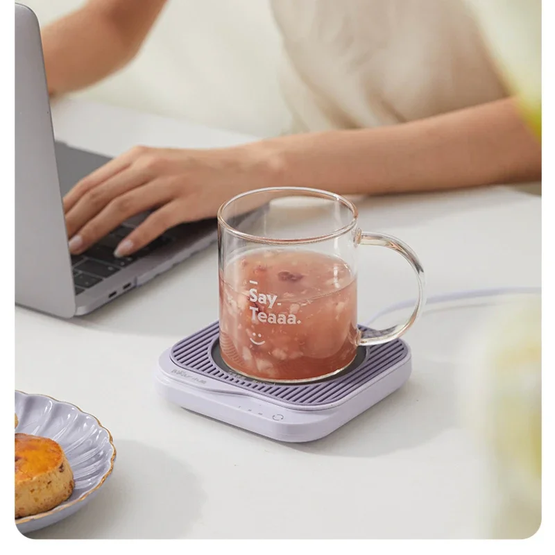 

Constant Temperature Heating Coaster Adjustable Temperature Warm Coaster Heater Thermal Cup Pad Water Heating Cup