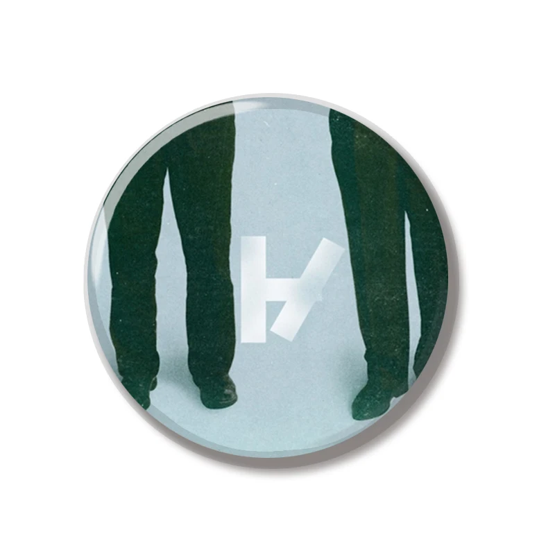 44mm 21 Band Pilots Pin Soft Button Pin Jewelry Creative Badge Cartoon Brooch Lapel Pin Canvas Bag Backpack Decoration
