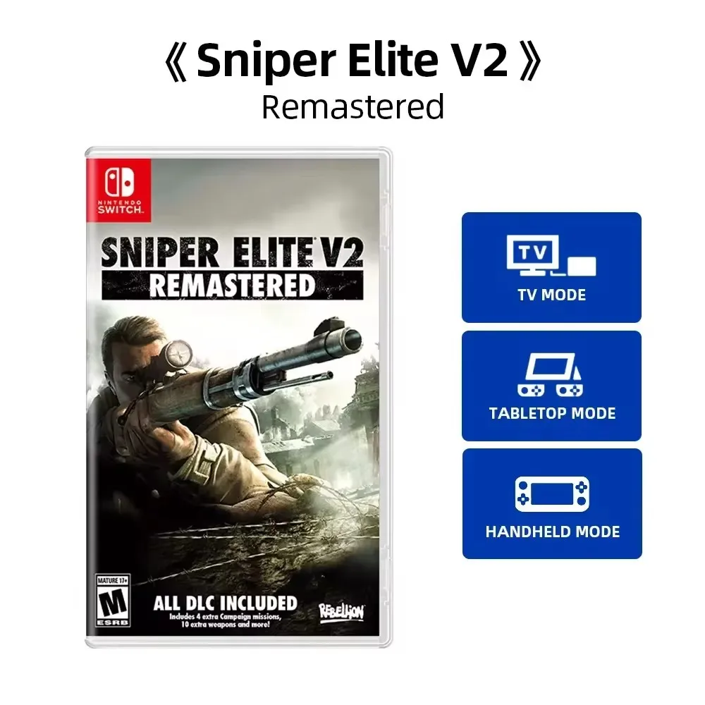 Nintendo Switch Game Deals - Sniper Elite V2 - Remastered - 100