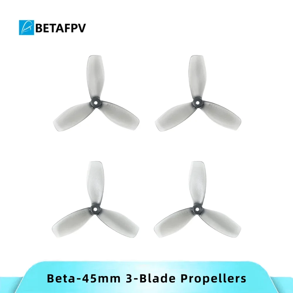 BETAFPV Beta 45mm المروحة ثلاثية الشفرات مع فتحة 1.5 مم لـ Aquila16، الطائرة بدون طيار الصغيرة، المروحة DIY