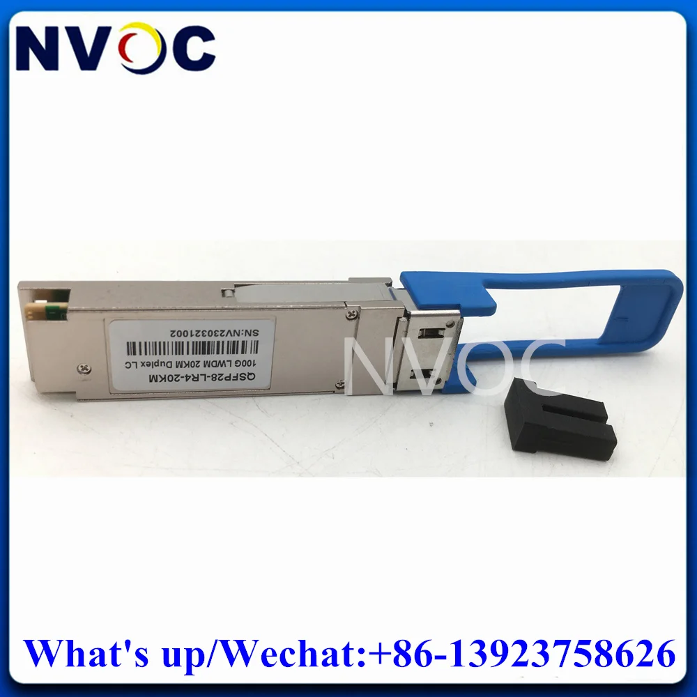 QSFP28-100G-20KM QSFP GBIC Duplex LC 100GBASE-LR4 100G 20km QSFP28 DOM Fiber Optical Transceiver Module For Cisco/Mikrotik