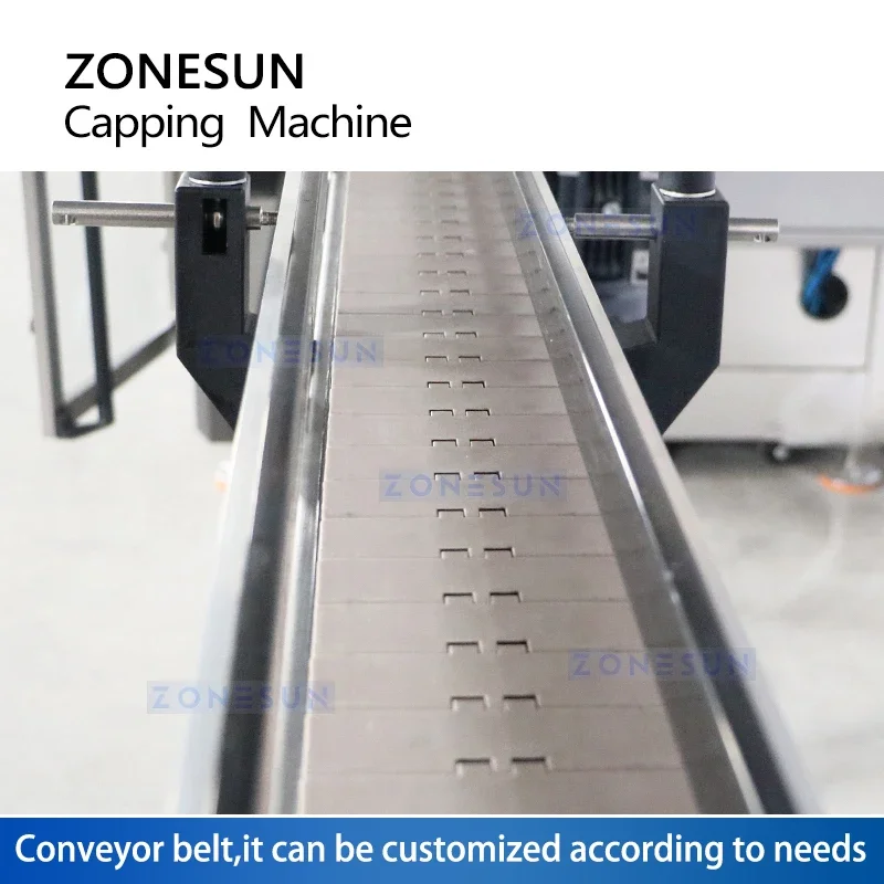 Zonesun ZS-XG440RS Automatische Capping Machine Fles Capper Schroef Op Capping Apparatuur Servo Drive