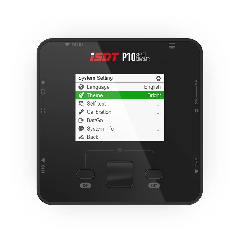 ISDT P20/P10 Зарядное устройство высокой мощности Смарт-дисплей Многофункциональные литий-ионные аккумуляторы постоянного тока 500WX2 20A LiPo (1-8S)/LiHv (11-70S)/Pb (1-12S)