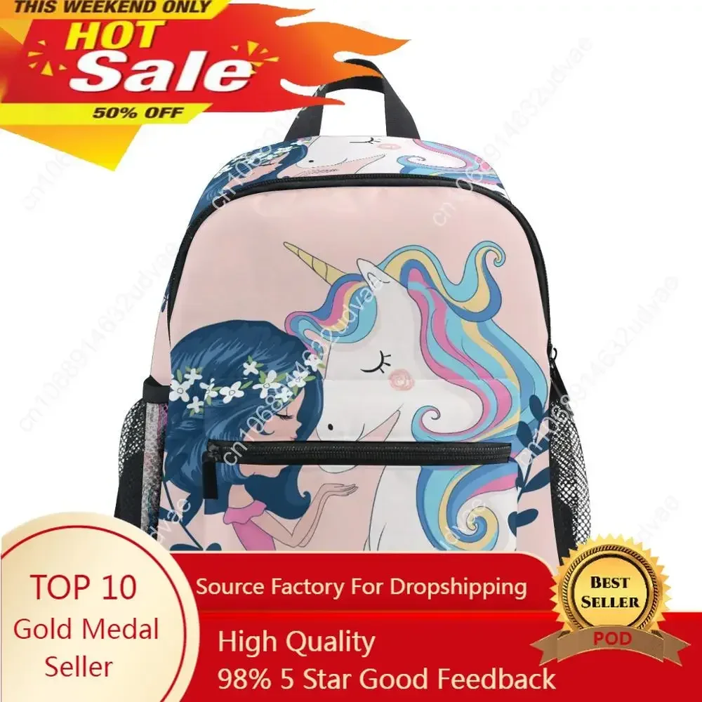 9 Stil Einhorn Druck Rucksäcke für Mädchen Schult asche Kindergarten Rucksack 3-8 Jahre alte Kinder schönes Geschenk für Kinder