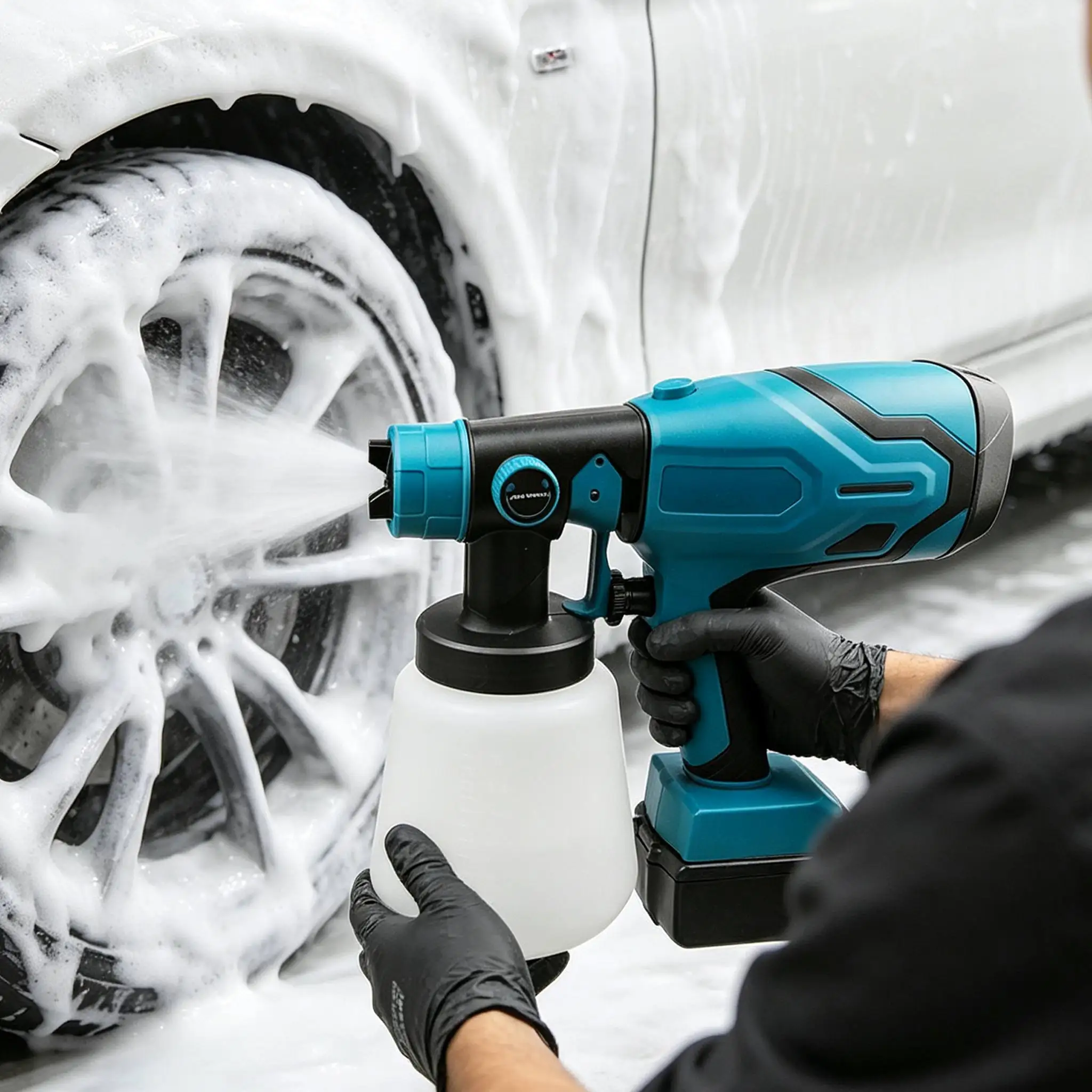 Paint- Sprayer Electric Spray Gun- For Bl1830 18V For Battery 200W Cordless Spraygun Electric Paint- Sprayer Power Tool