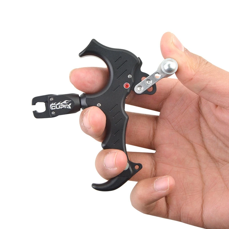 Imagem -04 - Graus Rotating Composto Bow Release e Switch Finger Aid Gatilho Ajustável Grip Thumb Cupid360