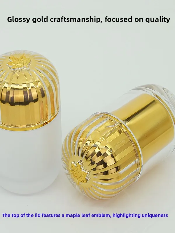 

Новая акриловая бутылка для лекарств объемом 60 мл, пустая, в форме капсулы, для хранения традиционной китайской медицины, светонепроницаемая, пищевого класса