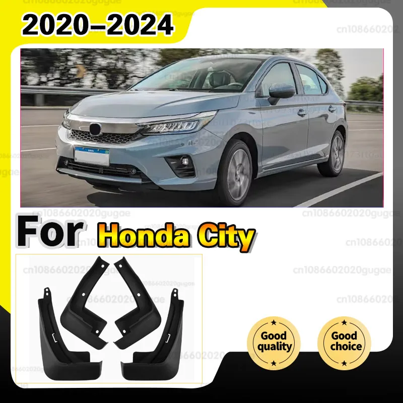 Guardabarros para Honda City 2024 Hatch 2023 2022 2021 2020 GN2 GN3 GN5, Accesorios para Auto, Protectores Contra Salpicaduras, Guardafangos