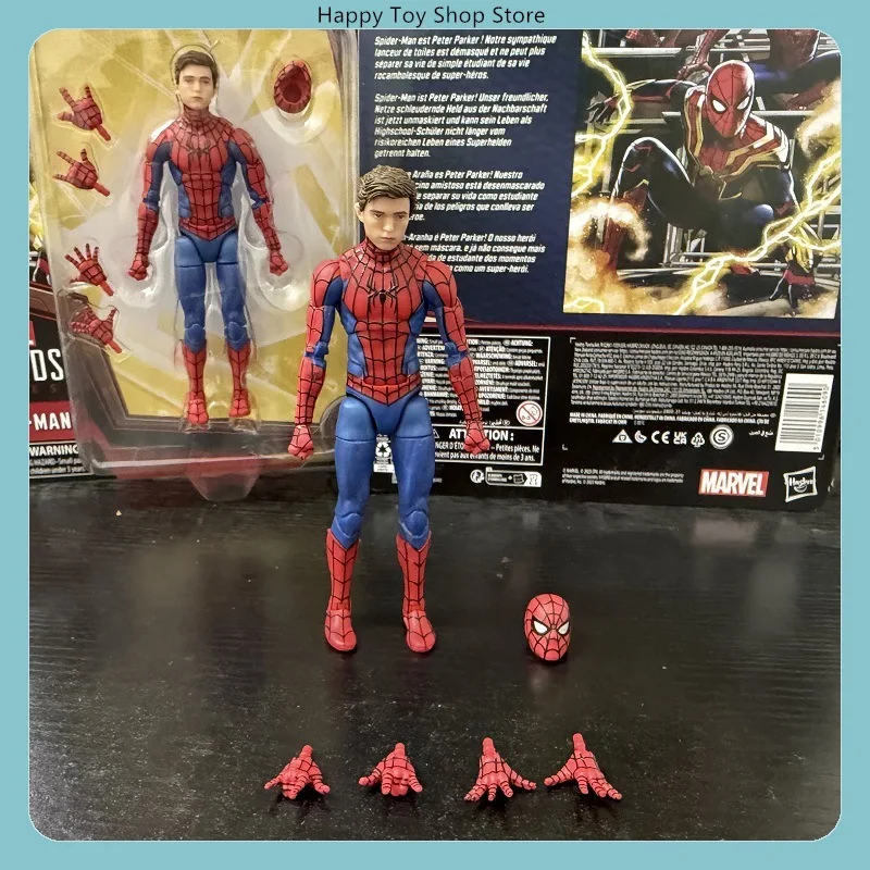 

Фигурка Человека-паука в масштабе 1/12, коллекционная модель Marvel Legends, статуэтка, украшение для рабочего стола, игрушки, подарки для фанатов