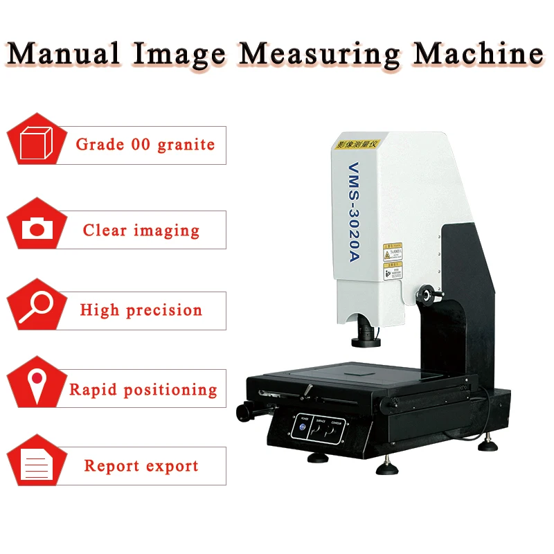 High Accuracy CNC Gear Measuring Machine with Vision System for Precision Parts Inspection