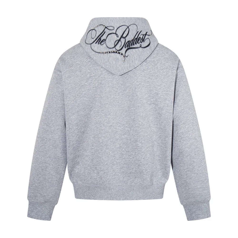 MWJLPWQ American-Style Dark Hooded Sweatshirt For Men Stylish Design Suitable Spring Autumn Floral Lettering Tops 2026 21552