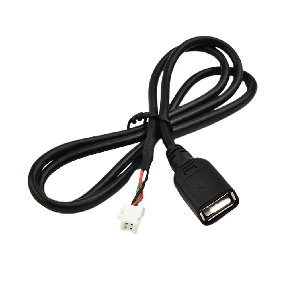 4 Pin Connector USB Cable For Car Radio Stereo 75CM USB Cable USB Adapter 4pin Car USB Cable Adapter USB Extension Cable Adapter