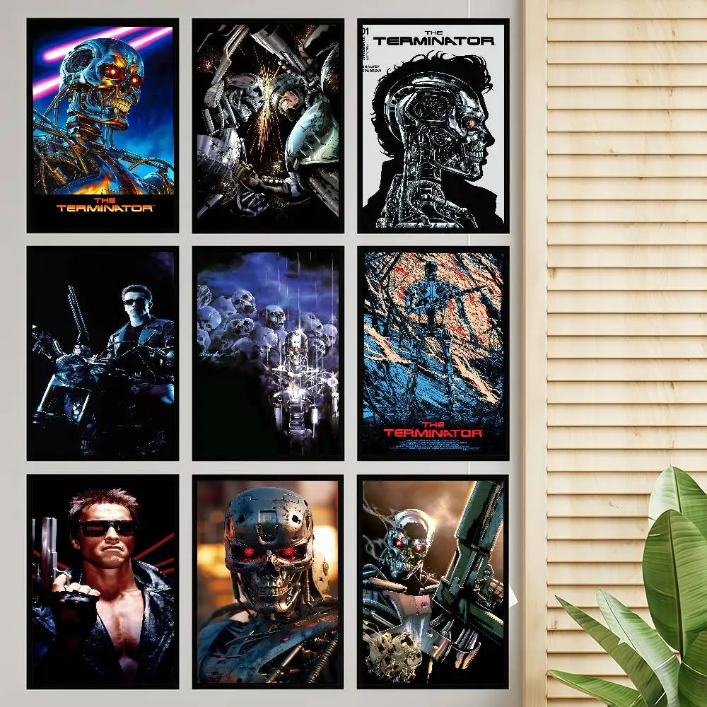 1PC Film TERMINATOR Klassische Vintage Poster Vintage Zimmer Home Bar Cafe Decor Nordic Wohnkultur