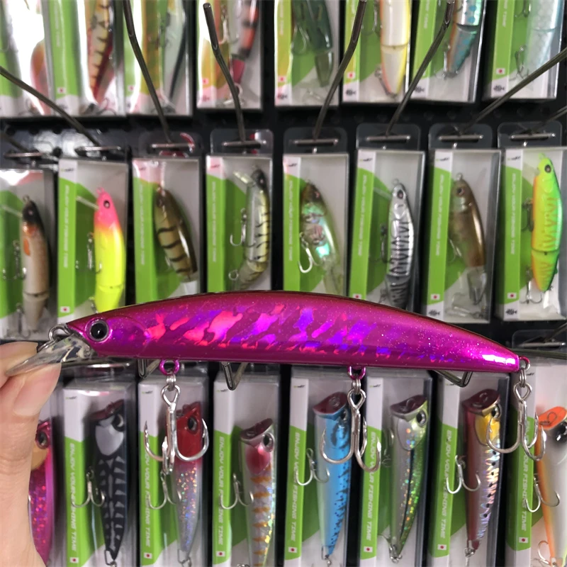 9107 LURETV Giappone SMITH stesso stile Smith vento 125F lancio lungo acqua galleggiante Minolua esca spigola pout esca finta