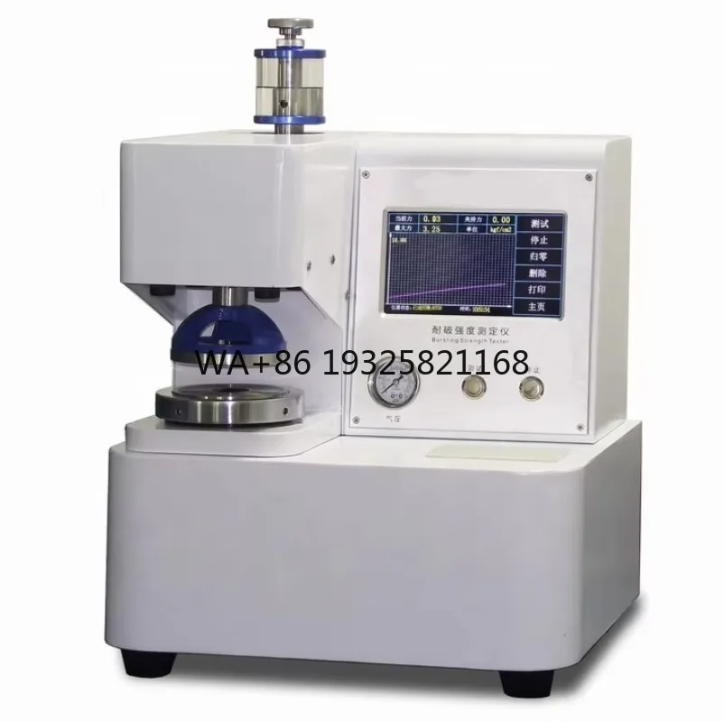 Mullen Bursting Test Machine Corrugated Board Bursting Testing Equipment Paper Burst Strength Tester