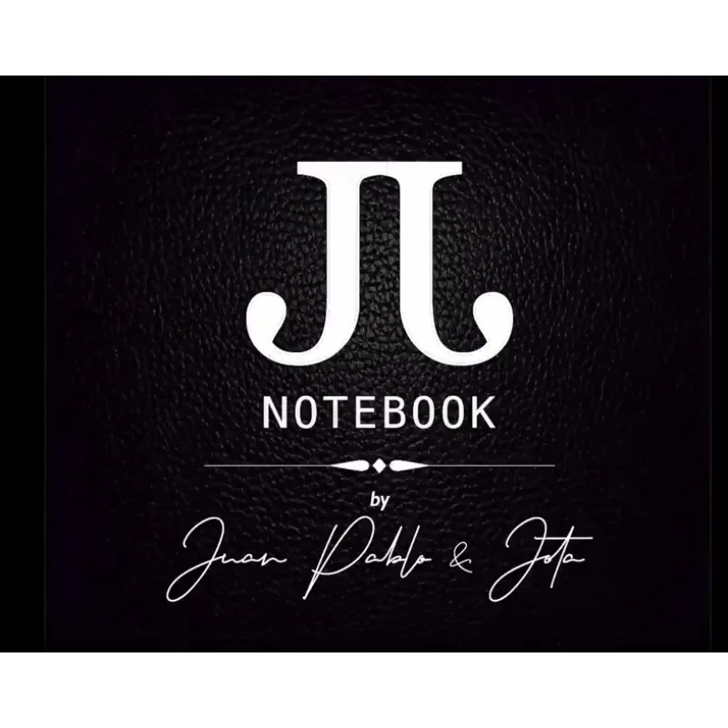 JJ Notebook by Juan Pablo & Jota – Mentalism Prediction Magic Trick, Close-Up Illusion Gimmick for Magicians