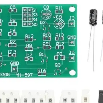 NE555 Timer Training Kit for Building Low-Cost Waveform Generators in Community Makerspaces and Technical High School for labs