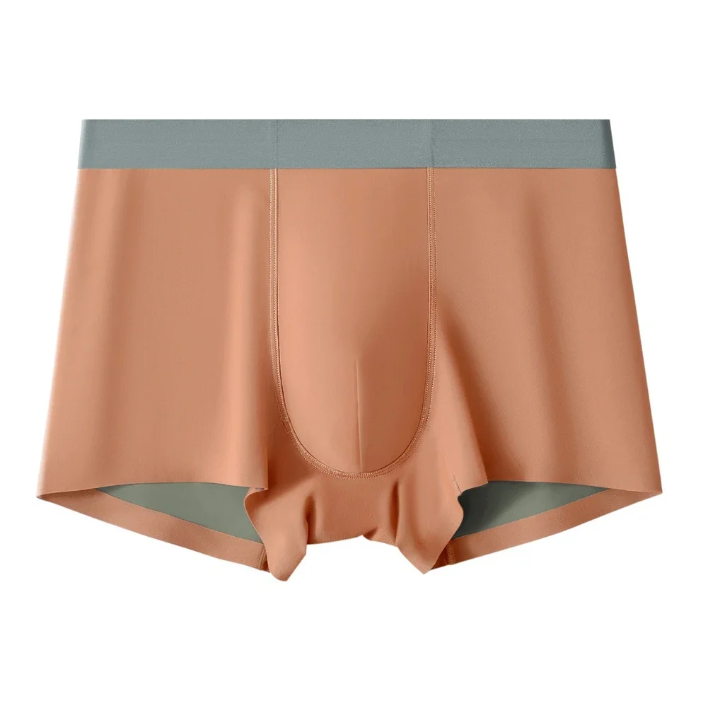 

Comfortable Mens Underwear Mens Pouch Underwear Mens Panties Casual Style Ice Silk Fabric Lingerie Underwear Men Sexy Underwear
