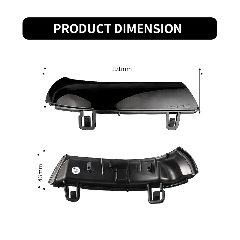 

2 шт. для VW Golf 5 MK5 Variant EOS 2007 2008 Jetta MK5 2006-2009 2010 2011 светодиодный индикатор зеркала заднего вида указатель поворота