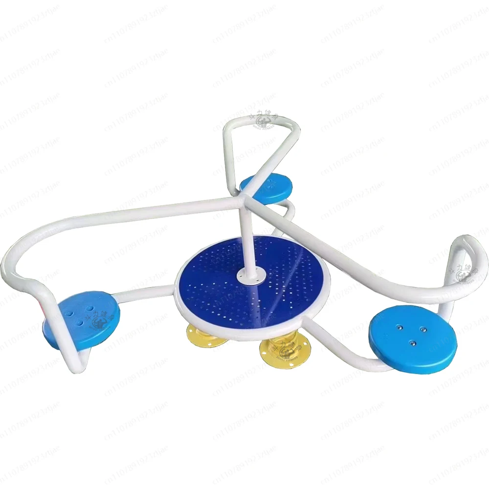 Dream Children's Outdoor 3 Soft Plastic Seat Galvanized Steel Spring Rocker Seesaw Children's Playground Equipment