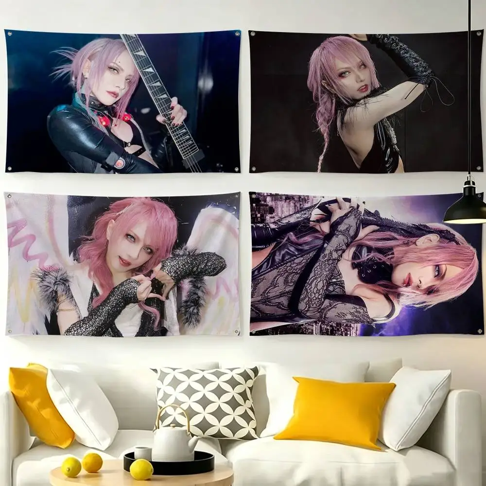 JILUKA Band Sena Ricko  Flags Wall Hanging Tapestry Outdoor Garage Room Decorative flag Background Blanket