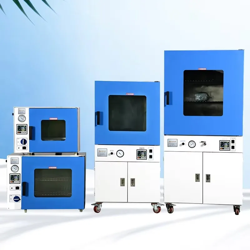 Stainless Steel Vertical Vacuum Oven, Desktop Automatic Drying Baking Machine, Industrial Customizable Equipment