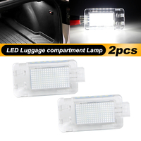 2pcs For Volvo C30 C70 II S40 II S60 S80 V50 V70 XC70 XC90 6000k LED Luggage Compartment Light Trunk Lamps 30754448,9151431