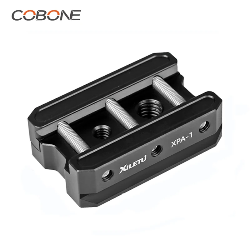 COBONE Picatinny Arca-İsviçre Uyumlu Korkuluk Plakası - Hızlı Bırakma CNC İşlenmiş Alüminyum Av Tripod kırlangıç Montaj Adaptörü