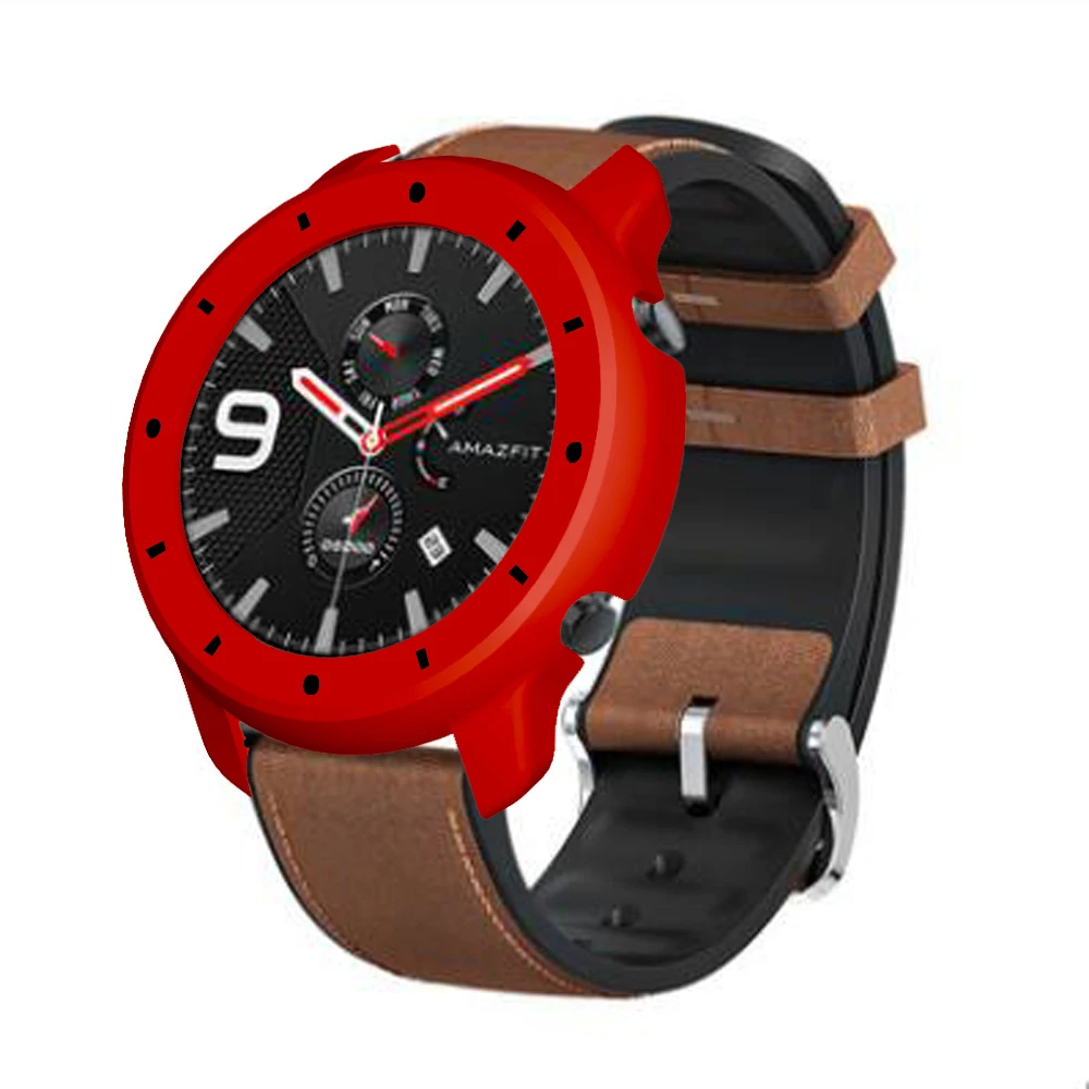 Silicone Watch Case 47mm Full Easy To Install High Quality Strong Toughness New Watch Protective Shell Solid Color