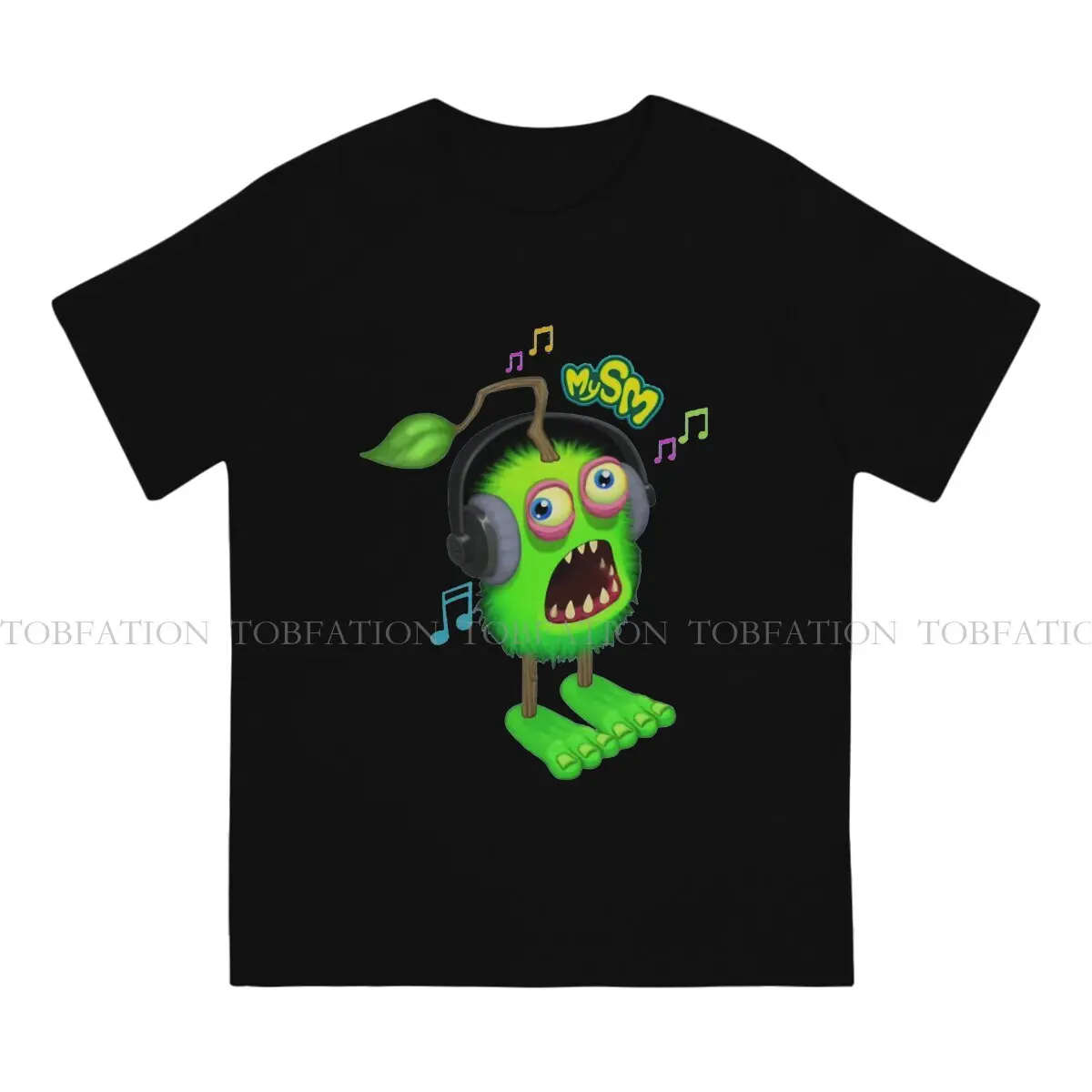 Wubbox MY SINGING MONSTERS Game T Shirt Classic Fashion Oversized Crewneck TShirt Harajuku Men's Short Sleeve