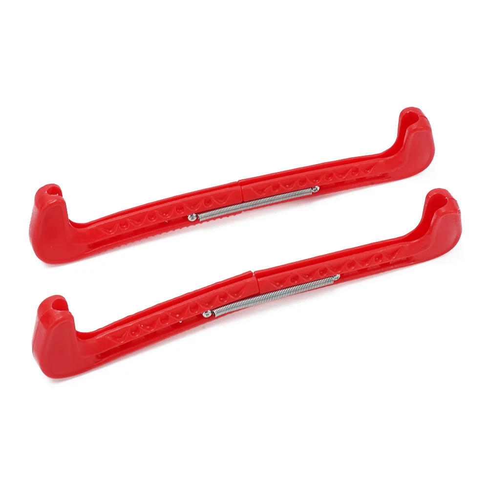 

Защитные чехлы для коньков, 1 пара, примерно 31 см, пластиковые, регулируемые, для хоккейных коньков, аксессуары для катания на коньках, новинка