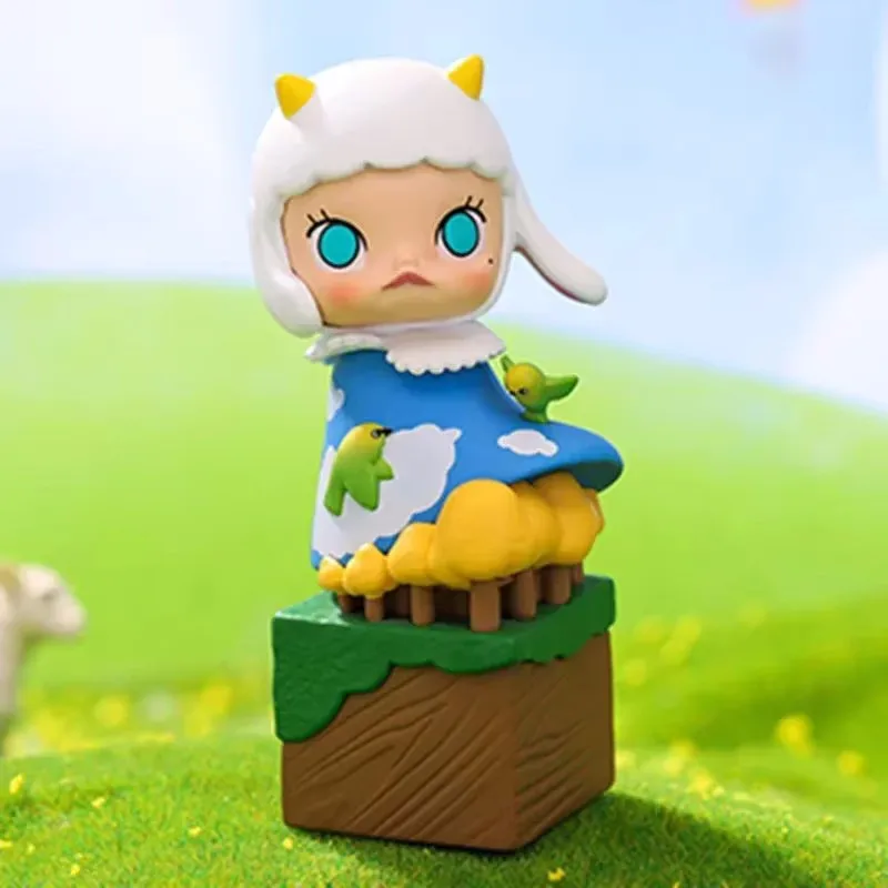 

Original Molly Auction Series Blind Box Guess Bag Mystery Box Toys Doll Cute Anime Figure Desktop Ornaments Gift Collection