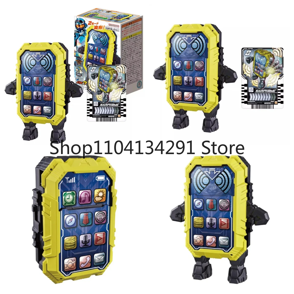 

Original Bandai Kamen Rider Gotchad DX Smartphone Transformation Robot Anime Birthday Gift Toy Model Collectible Figure