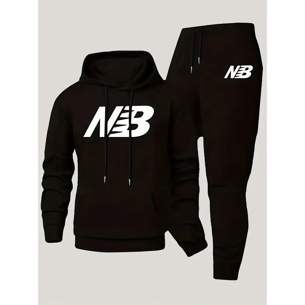 مجموعة هوديي رجالية جديدة لخريف وشتاء 2025 ، ملابس رياضية غير رسمية سميكة ودافئة ، ملابس غير رسمية ، نمط رياضي ، #3