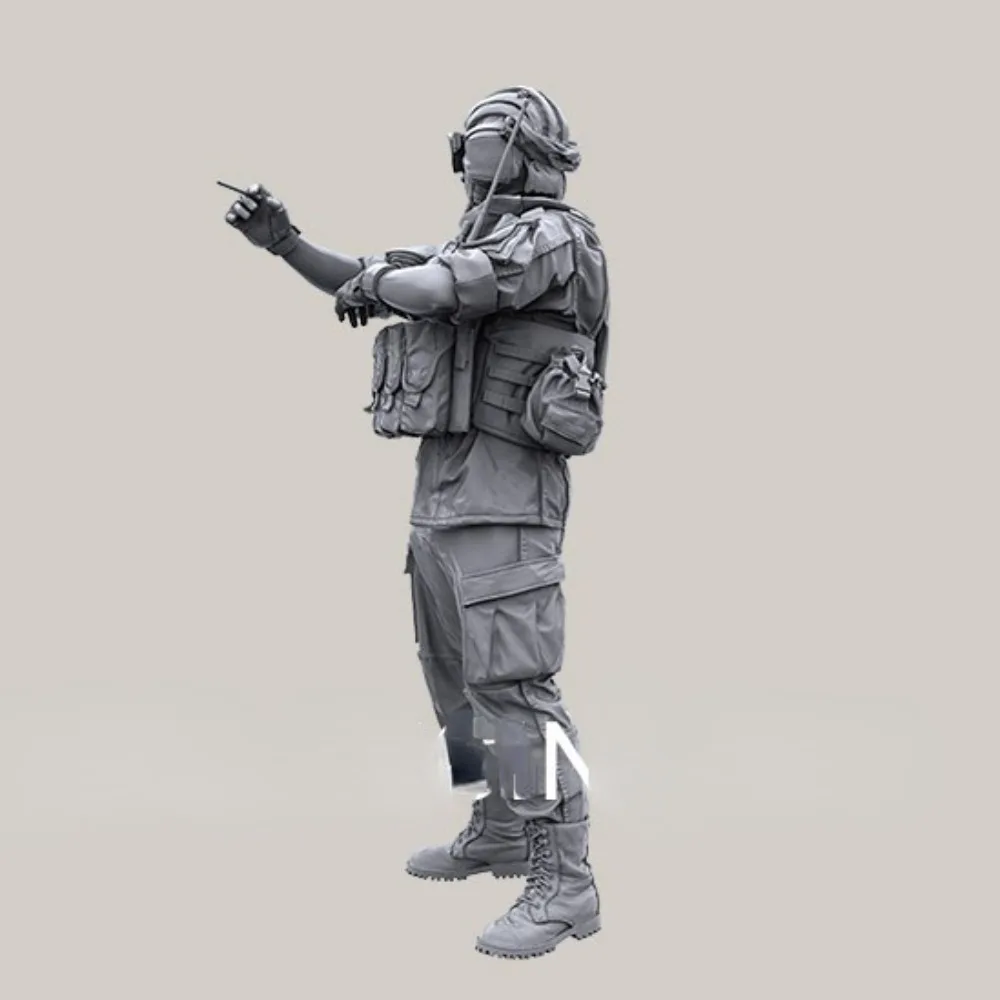 

1:35 Die-cast Resin gift Model Assembly Kit Soldier Model US Military Russian Special Forces Scene Unpainted (1 Person)