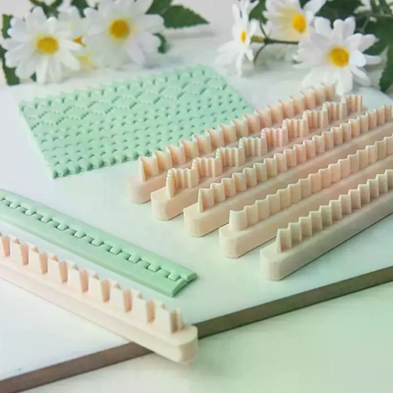 Geometric Jewelry Making Polymer Clay Cutter Lace Edge Pressing Mold Beginner Handmade Tool