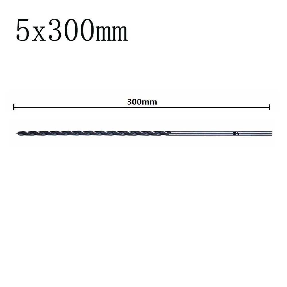 300mm Extended Spiral Drill Bit for Wood Drilling Center Point Feature 4mm to 20mm Sizes 12 inch Metal Drill Bit