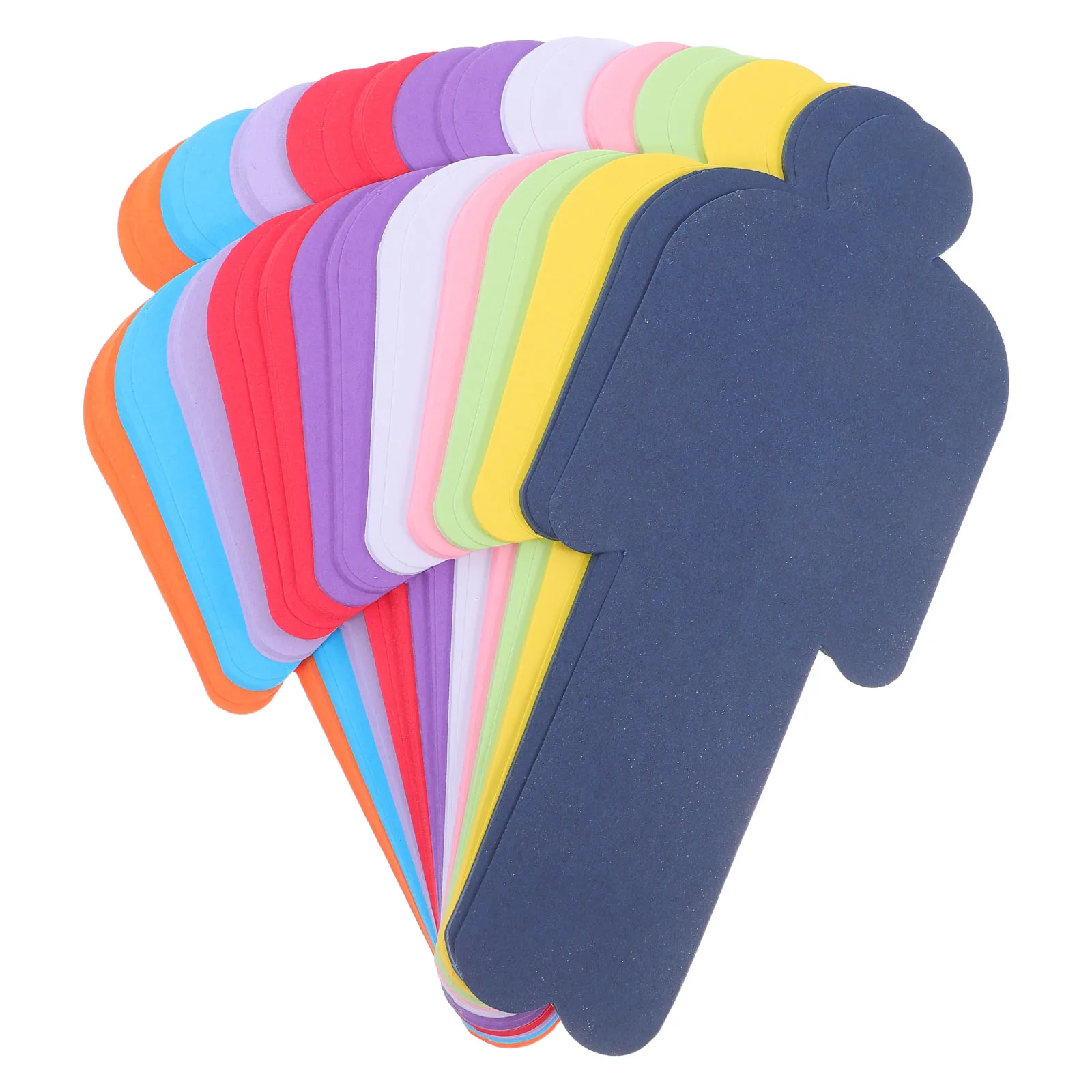 

150 Pcs Humanoid Paper Jam Water Paint Sketch for Kids Drawing Children Painting Colored Craft