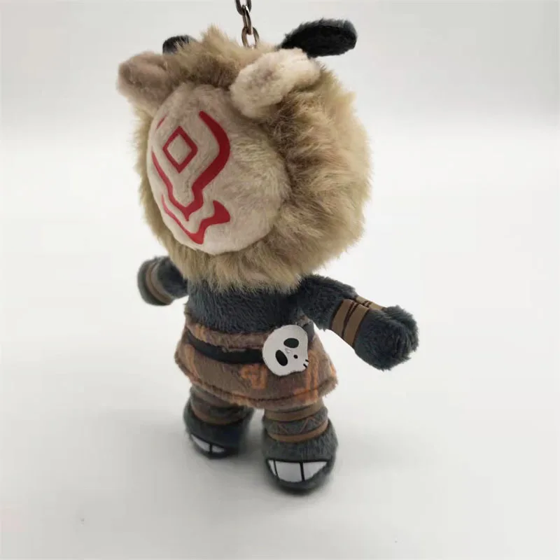 10cm Genshin Impact Hilichurl peluche ciondolo cartone animato portachiavi morbido Mini bambola farcito figura zaino Cosplay puntelli accessorio regalo