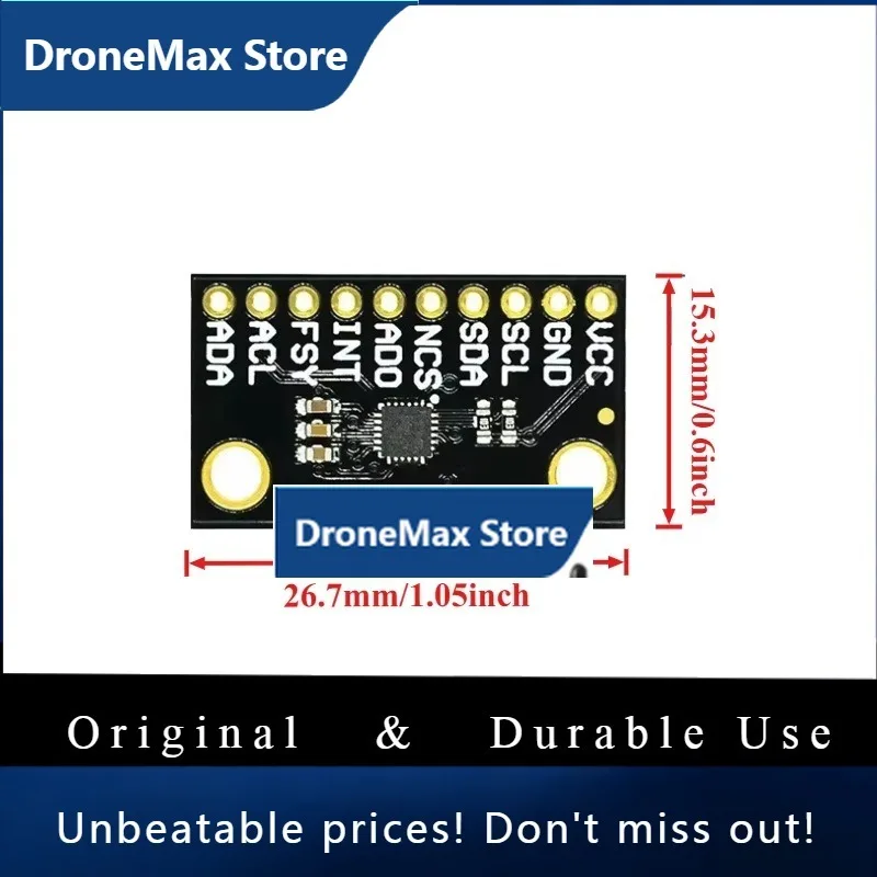 DroMaICM 20948 Low Power 9 Axis MEMS Motion Tracking Sensor ICM-20948 IMU Chip For Electronic DIY Navigation Module