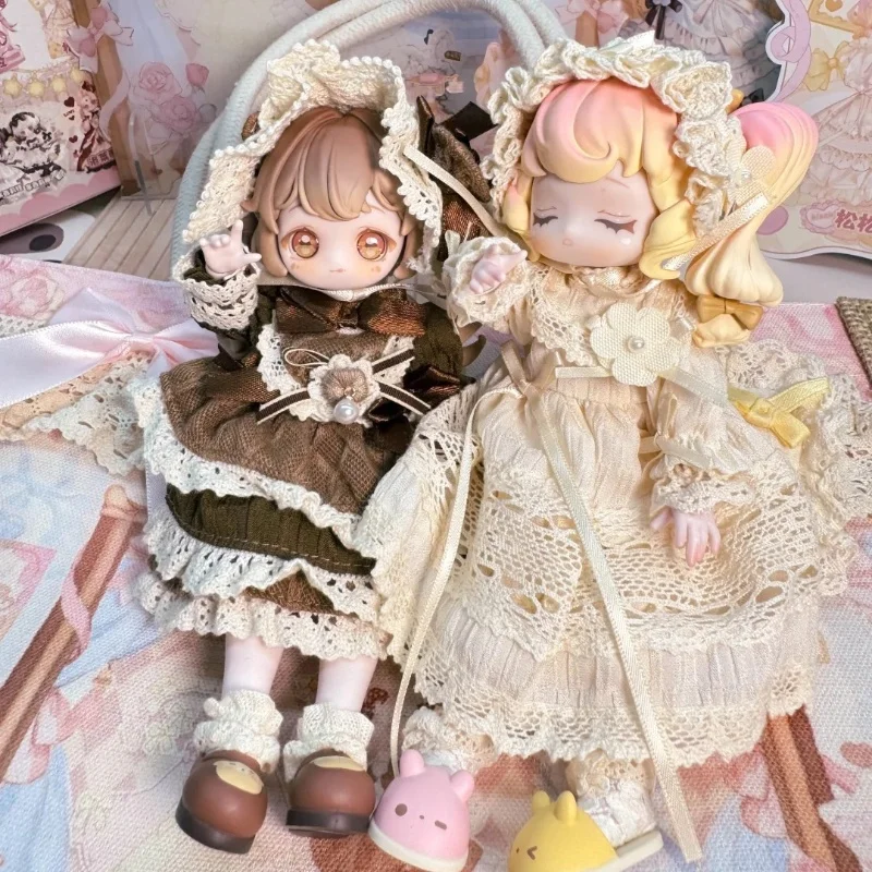 

Miniso Kiseki Star Shattered Trajectory, винтажная слепая коробка с сокровищами, экшн Mjd, милая шарнирная кукла, подарок, настольные украшения