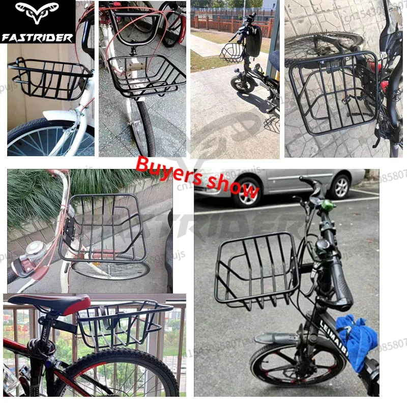 Portable Bicycle Storage Basket Folding Bike Pet Basket Electric Scooter Front and Rear Basket Bicycle Accessories 자전거 바구니