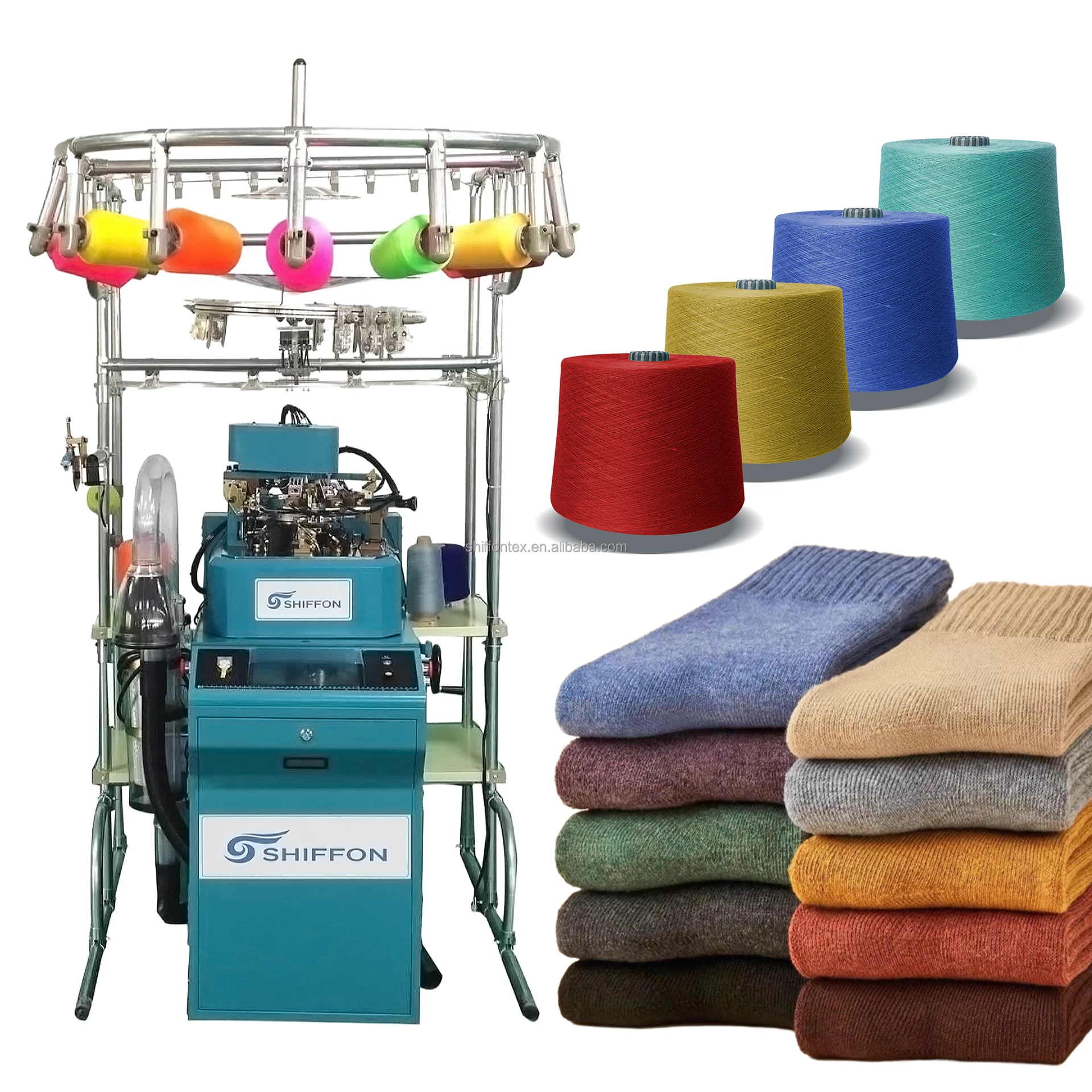 Good Price New Product Electronic Fully Automatic Industrial Socks Knitting Machine