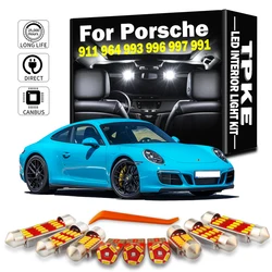 Interior LED Light Kit For Porsche 911 964 993 996 997 991 Targa Speedster Carrera Turbo 4 S 4S GTS RS GT3 1989-2016 Trunk Bulb